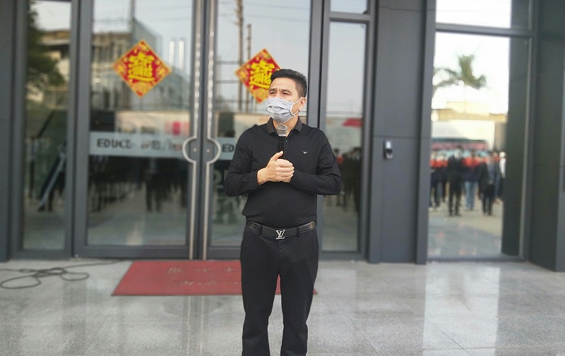 伊盾全面復(fù)工，董事長張龍偉表示疫情過后門窗行業(yè)必將迎來爆發(fā)期！