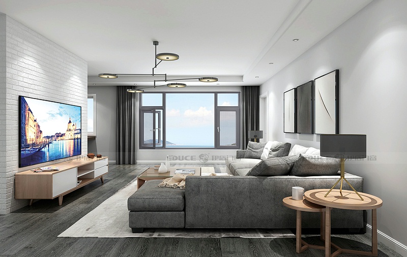 門窗結露跟中空玻璃和斷橋鋁門窗質量到底有沒有關系？柏林春天平開窗-ZJ 110mm 瓷泳灰