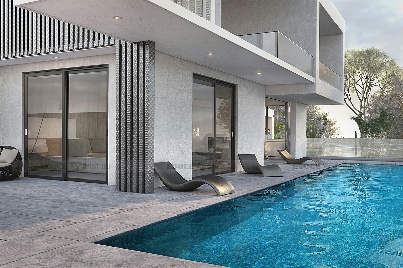 新歐盾系列歐式風格的仿重型推拉門，讓人過目不忘的感官享受！